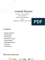 Coronoid Fracture