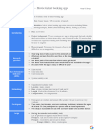 6 UX Research Study Plan Template