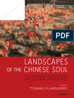Landscapes of The Chinese Soul The Enduring Presence of The Cultural Revolution by Plaenkers Tomas
