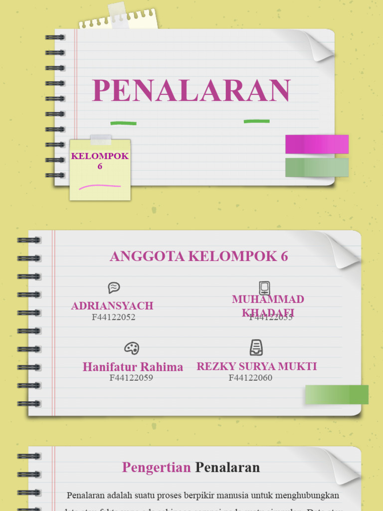 Penalaran: Induktif & Deduktif | PDF | Karier & Perkembangan ...