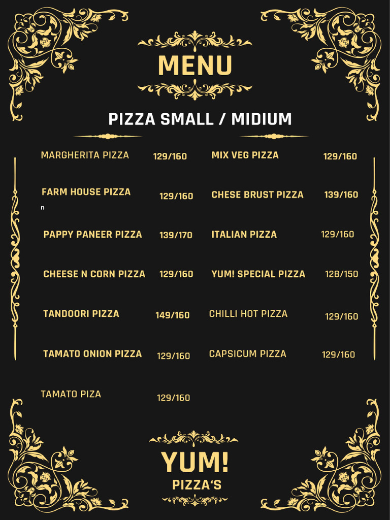 Margherita Pizza Double Cheese Pizza Farm House Pizza Cheese Pizza ...