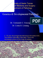 Genetics & Developmental Pathology Situational Analysis