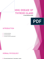 Bening Disease of Thyroid Gland
