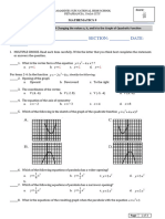 ST 2.5 Effects of Changing The Values A H and K To The Graph of QF