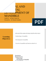 Prenatal and Postnatal Development of Mandible