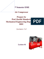 Air Compressor - Notes and Questionnarie