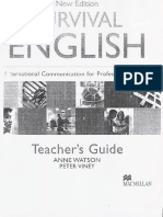 Survival English (Teachers' Book)