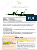 G7 Aquatics Summative Assessment Task Sheet 2023-2024 - TB