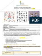 1 Movement - Assessment Tasks Sheet