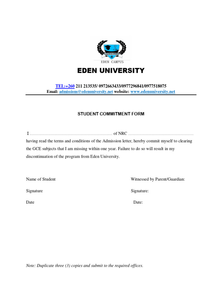 Declaration Form To Resit For Gce | PDF