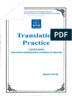 Ulis Translation Practice Coursebook, Nguyen Viet Ky