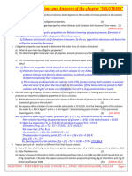 Hsslive Xi Chem Pyq Ans 1. Solutions