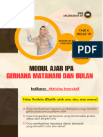 Modul Ajar Berikut Indikator Perilaku