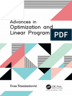 Advances in Optimization and Linear Programming (Ivan Stanimirović) (Z-Library)