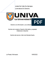 Derecho Informatico y Sus Antecedentes