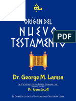 Origen Del Nuevo Testamento (George M. Lamsa, 2004)