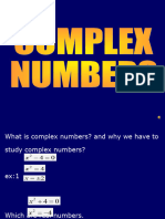 Complex Number Lecture - 1A
