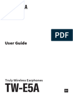 User Guide: Truly Wireless Earphones