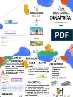 Folleto Tríptico Campaña Informativa de Fomento de La Lectura Colorido Infantil Azul y Amarillo