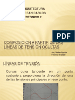 Composición A Partir de Las Líneas de Tensión Ocultas