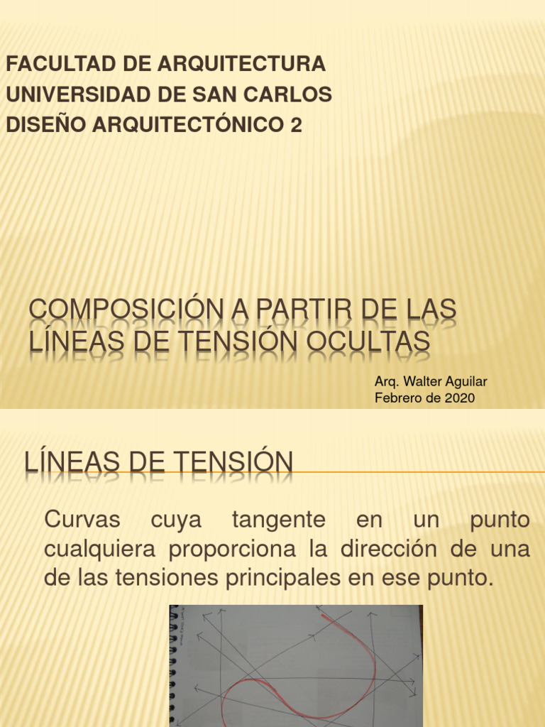Composición A Partir de Las Líneas de Tensión Ocultas PDF
