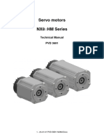 Manuale - Tecnico - NX8M Low Voltage Servo Motor
