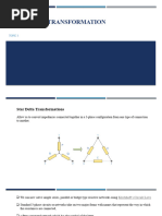 Star Delta Transformation