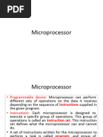 Microprocessor Lecture 1