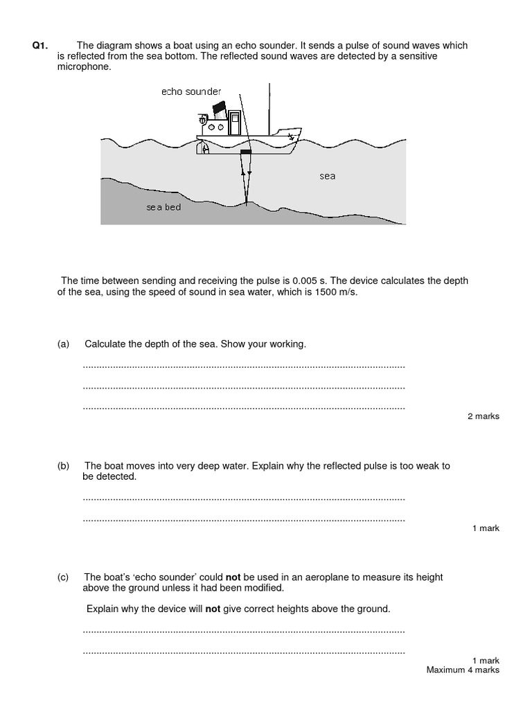 Science Homework Answer Key | PDF | Magnet | Sound