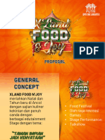 XLAND FOOD N'JOY Proposal Booth-Sponsorship