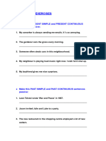 Passive Voice Exercises