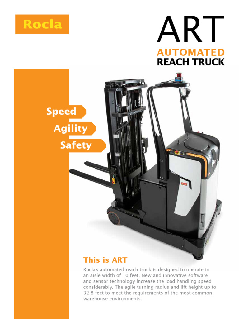 Automated Reach Truck ART Features | PDF | Automation | Vehicles