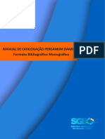 Manual catalogacaoSGB CPRM v01