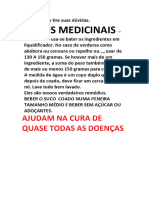 Sucos Medicinais