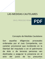 Las Medidas Cautelares