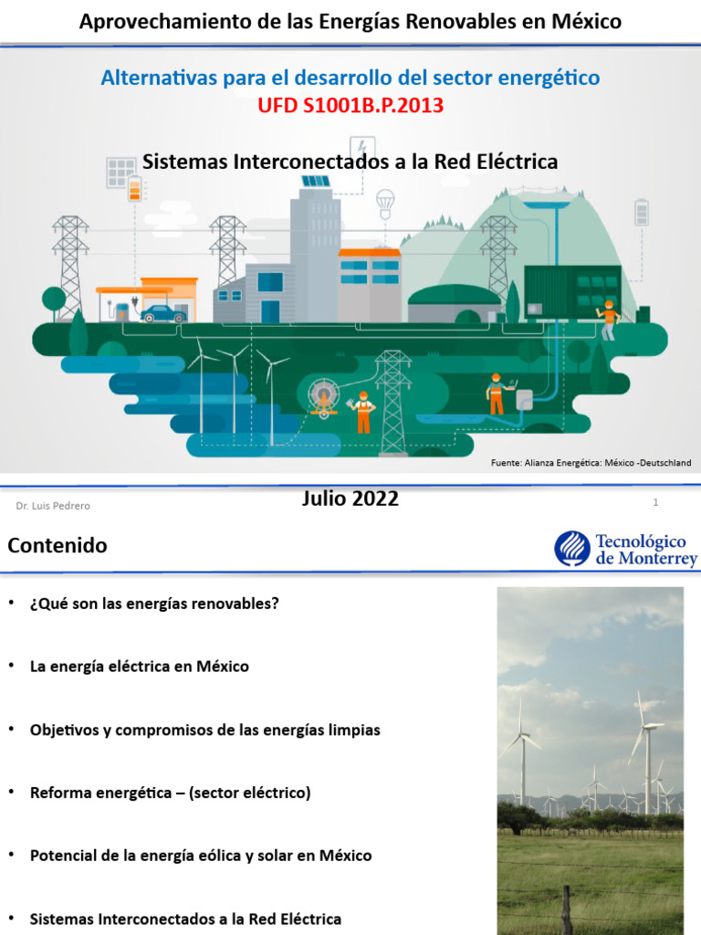 Energías Renovables y Potencial Solar en México | PDF | Energía ...