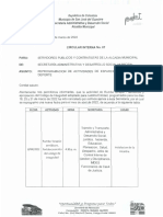 Circular No. 07 - Actividades de Esparcimiento - Rumbaterapia