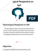 The Psychological Self