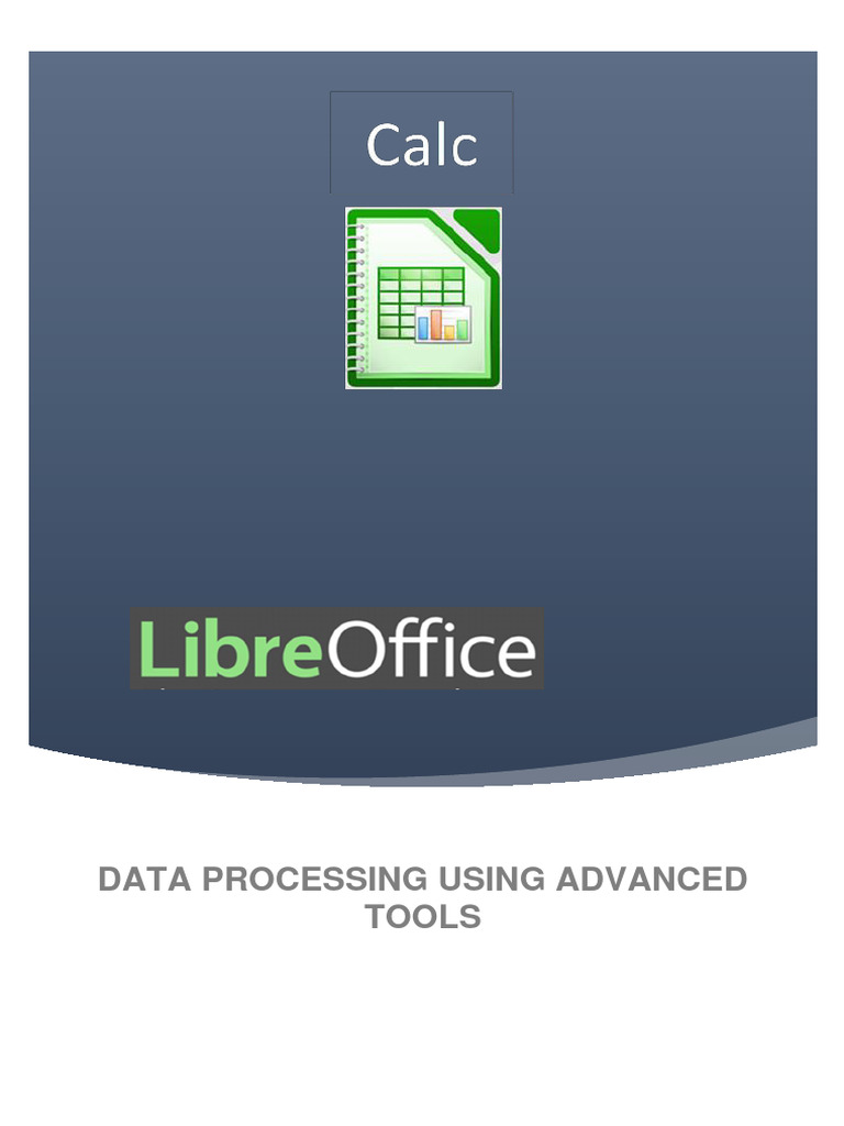 Advanced Data Processing Tools Guide | PDF | Spreadsheet | Databases