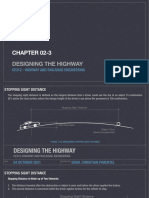 Ce312 - Chapter 02.3 - Designing The Highway