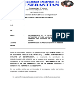 Informe PDR - Escalinatas