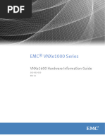 EMC VNXe1000 SeriesVNXe1600 Hardware Information Guide