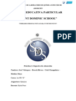 Informe de Química