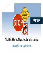 Traffic Signs, Signals, & Markings Part 1 