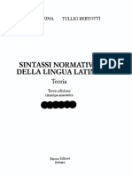Alfonso Traina - Tullio Bertotti - Sintassi Normativa Della Lingua Latina. Teoria-Pàtron (2015)