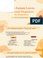 Boho Autumn Leaves: Personal Organizer