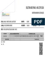 Boletim Anos Finais - Ano Letivo 2024