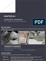 Ce312 - Chapter 06 - Concrete Pavement Lec-1