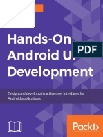 Hands On Android U I Development