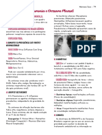 Pneumonia e Derrame Pleural